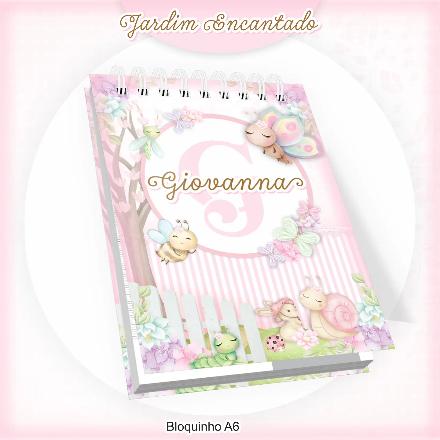 Arquivo Encadernação Kit Escolar Jardim Encantado - PAMELLA 8