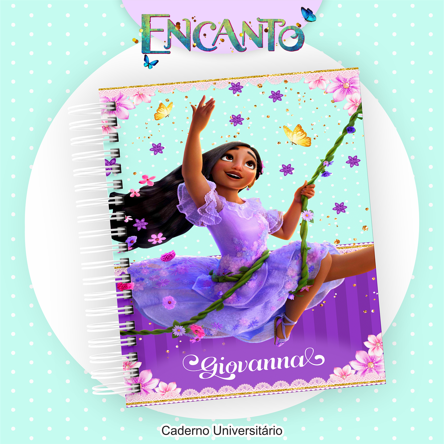 Arquivo Encadernação Kit Escolar Encanto - PAMELLA 9