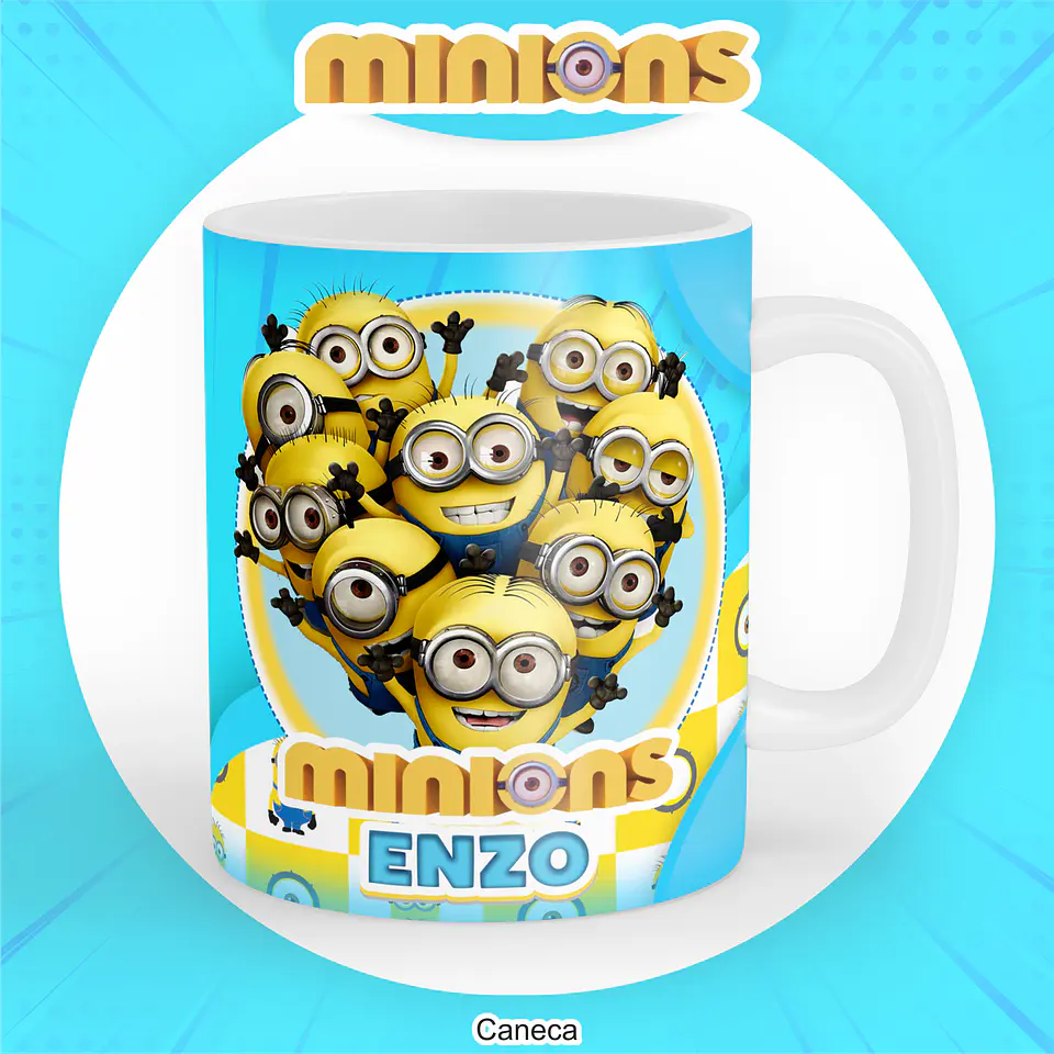Arquivo Encadernação Kit Escolar Minnions - PAMELLA 10