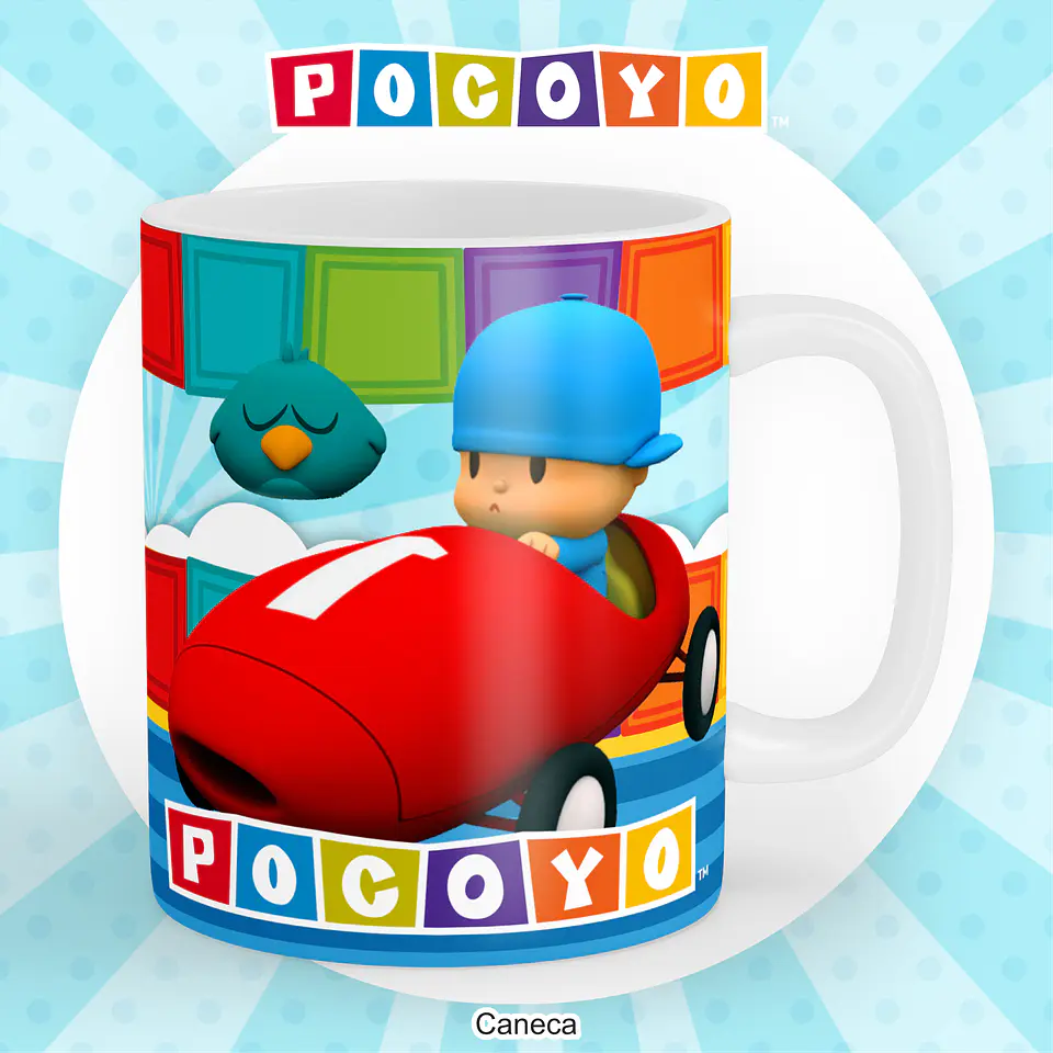 Arquivo Encadernação Kit Escolar Pocoyo - PAMELLA 2