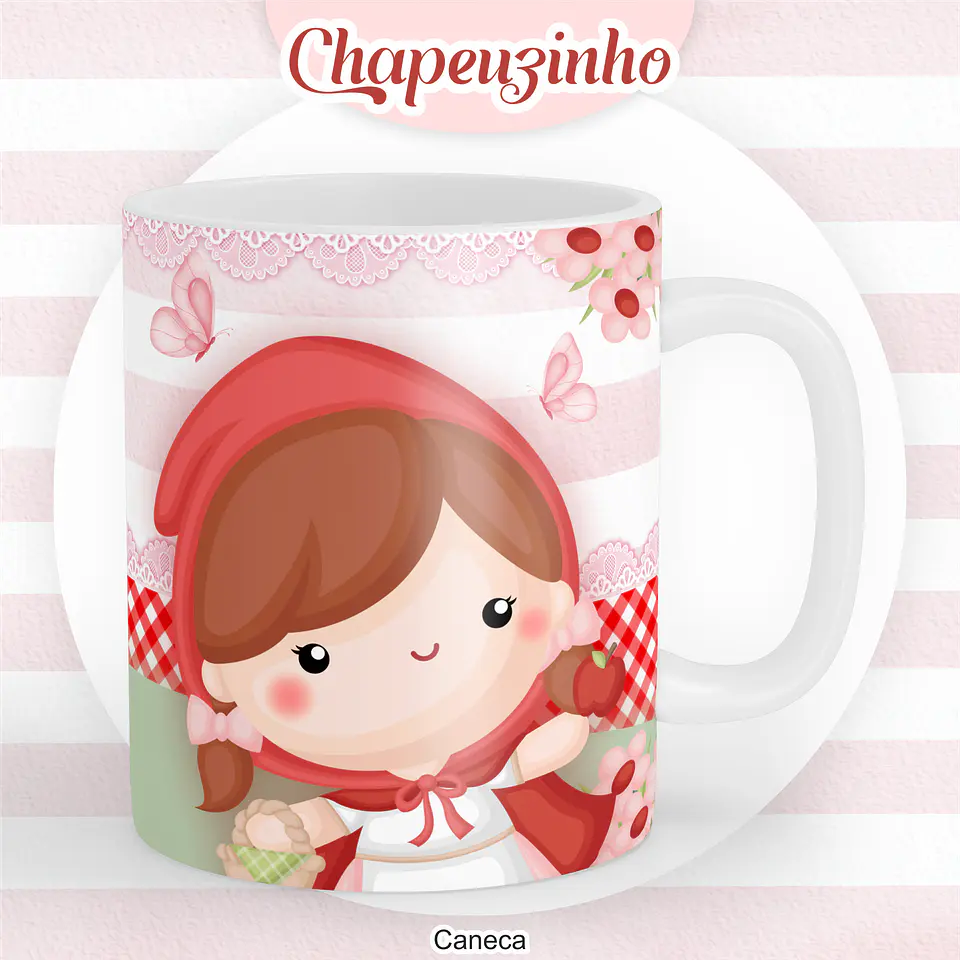 Arquivo Encadernação Kit Escolar Chapeuzinho Vermelho - PAMELLA 3
