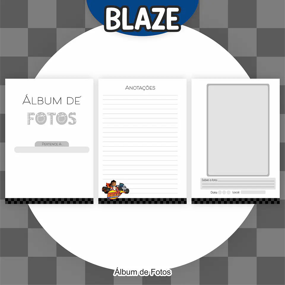 Arquivo Encadernação Kit Escolar Blaze - PAMELLA 2