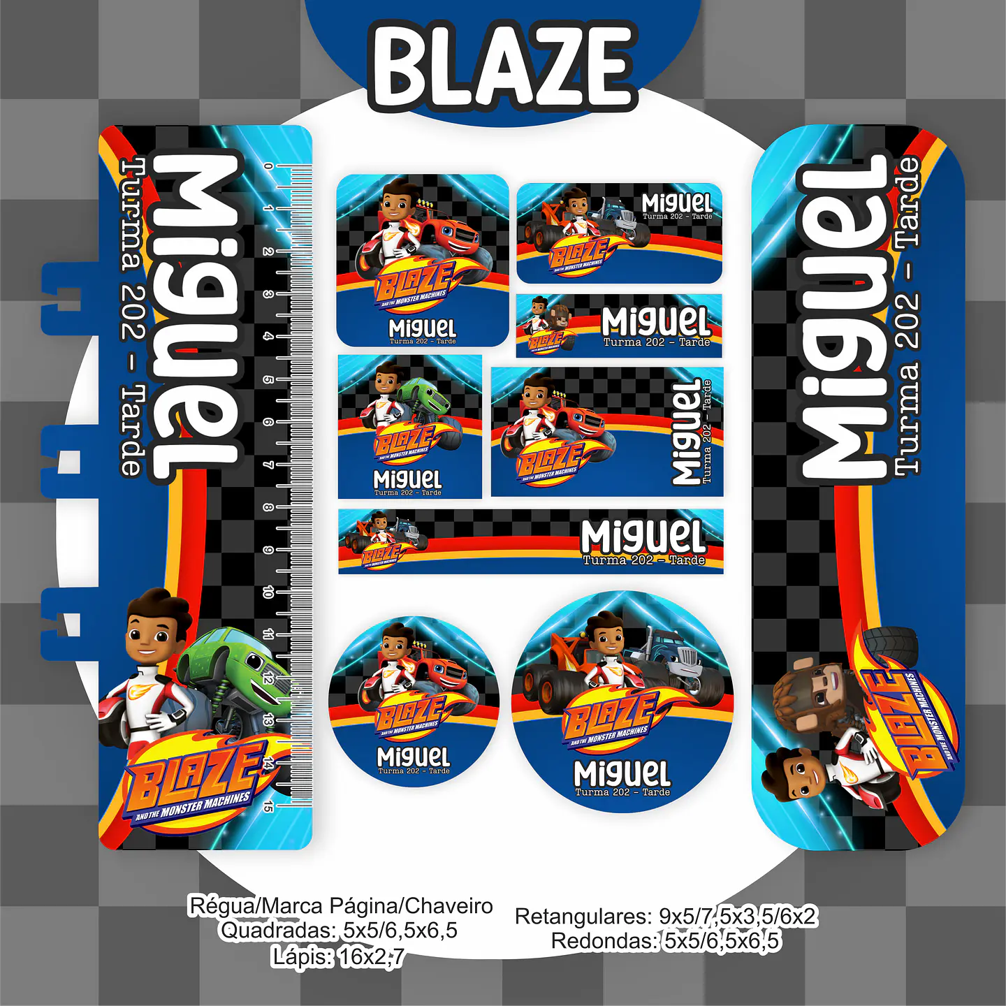 Arquivo Encadernação Kit Escolar Blaze - PAMELLA 3