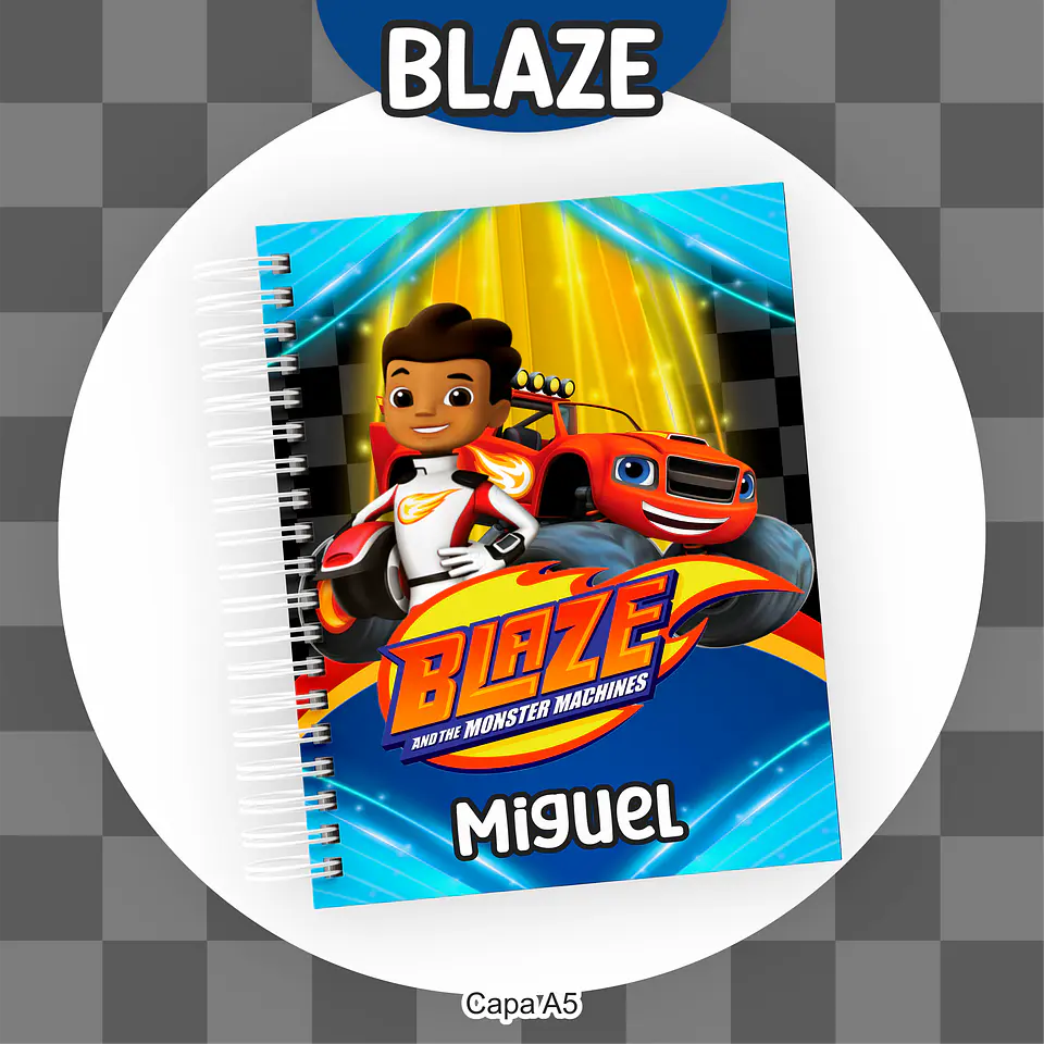Arquivo Encadernação Kit Escolar Blaze - PAMELLA 5