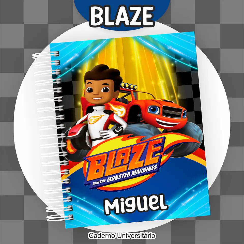 Arquivo Encadernação Kit Escolar Blaze - PAMELLA 6