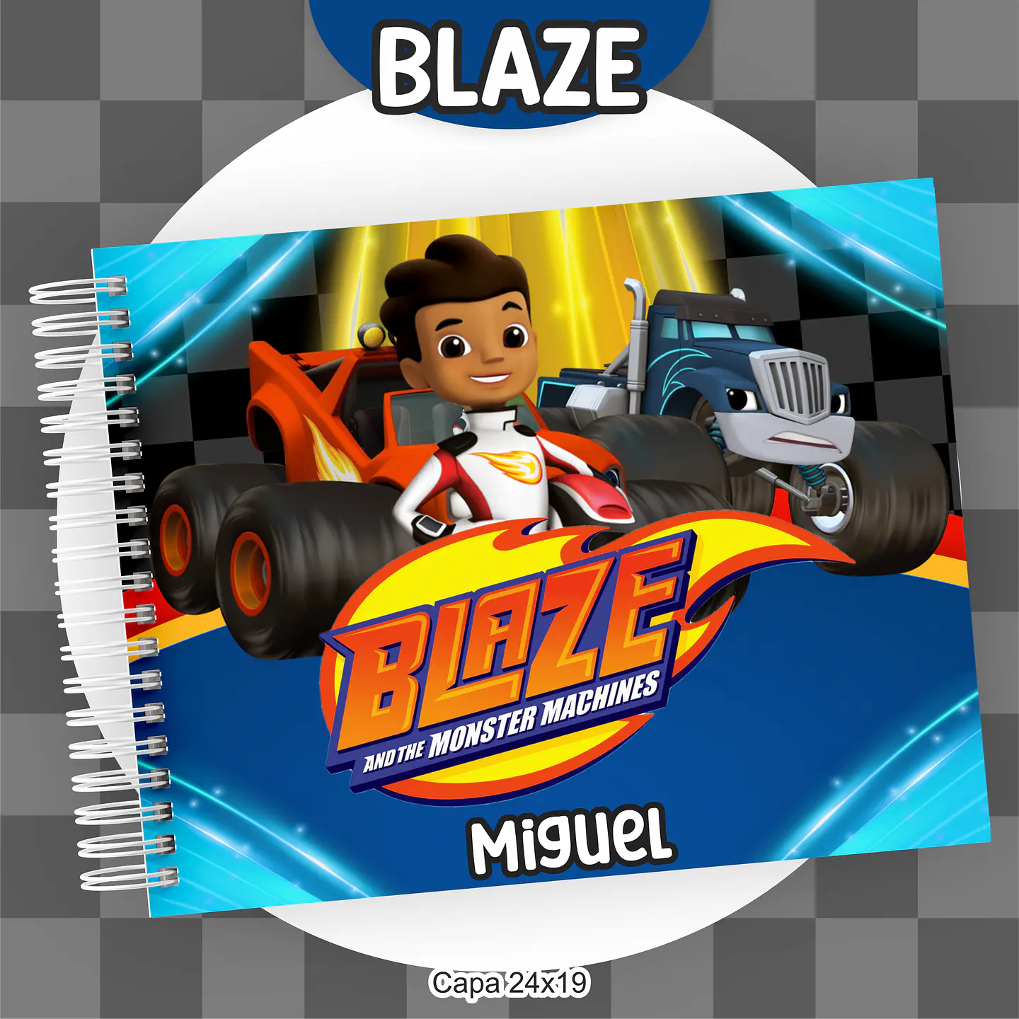 Arquivo Encadernação Kit Escolar Blaze - PAMELLA 7