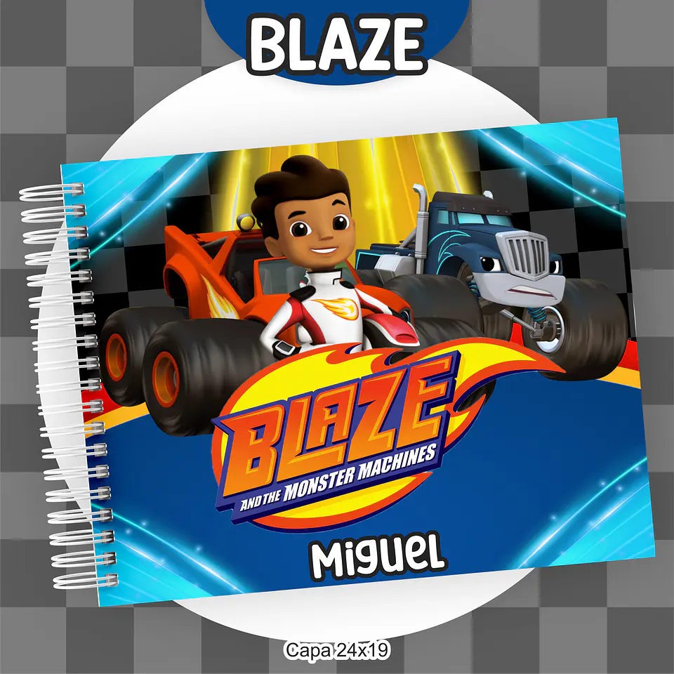 Arquivo Encadernação Kit Escolar Blaze - PAMELLA 7