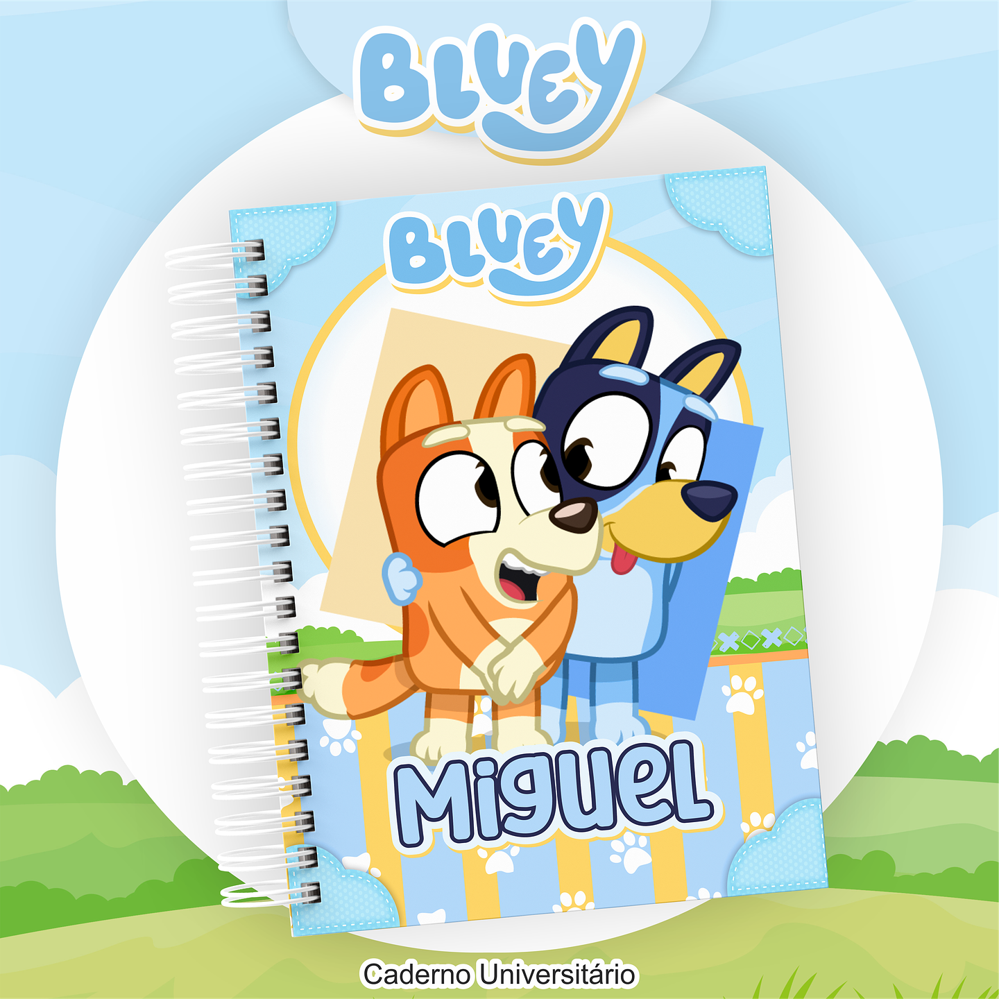 Arquivo Encadernação Kit Escolar Bluey - PAMELLA 8