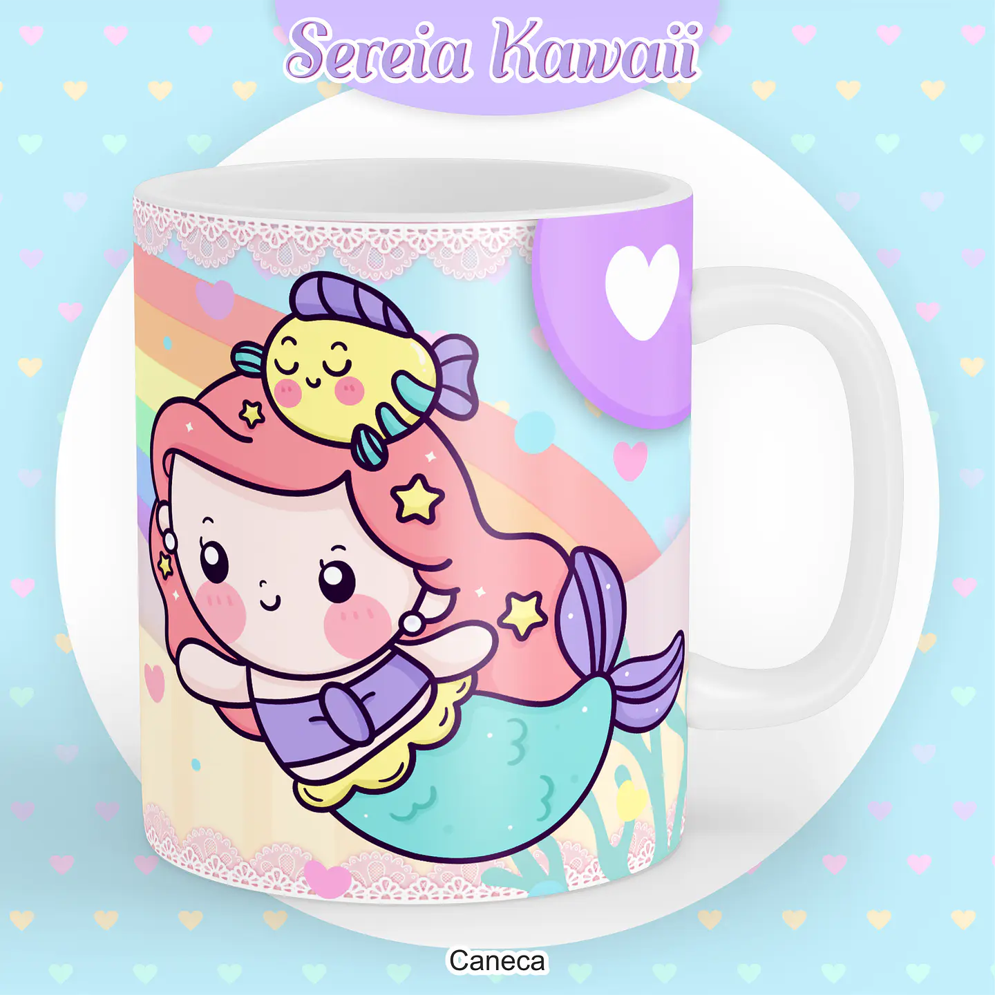 Arquivo Encadernação Kit Escolar Sereia - PAMELLA 10