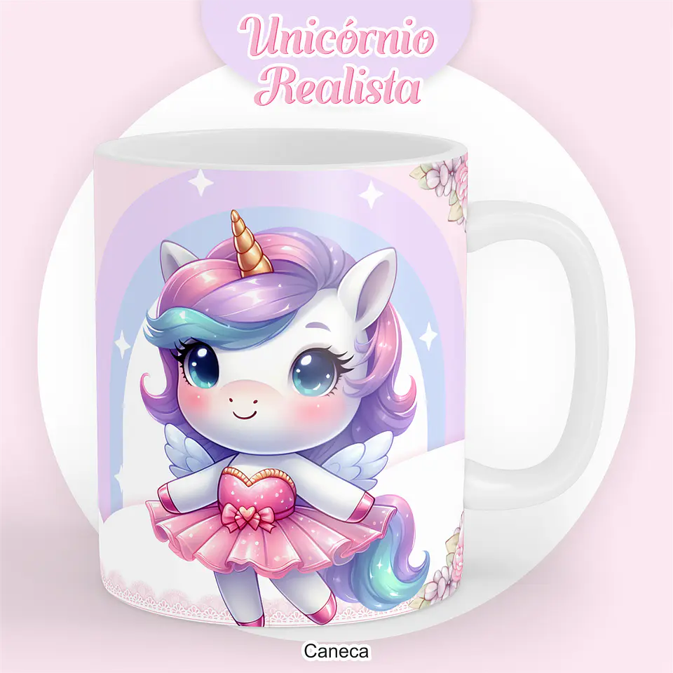 Arquivo Encadernação Kit Escolar Unicórnio - PAMELLA 2