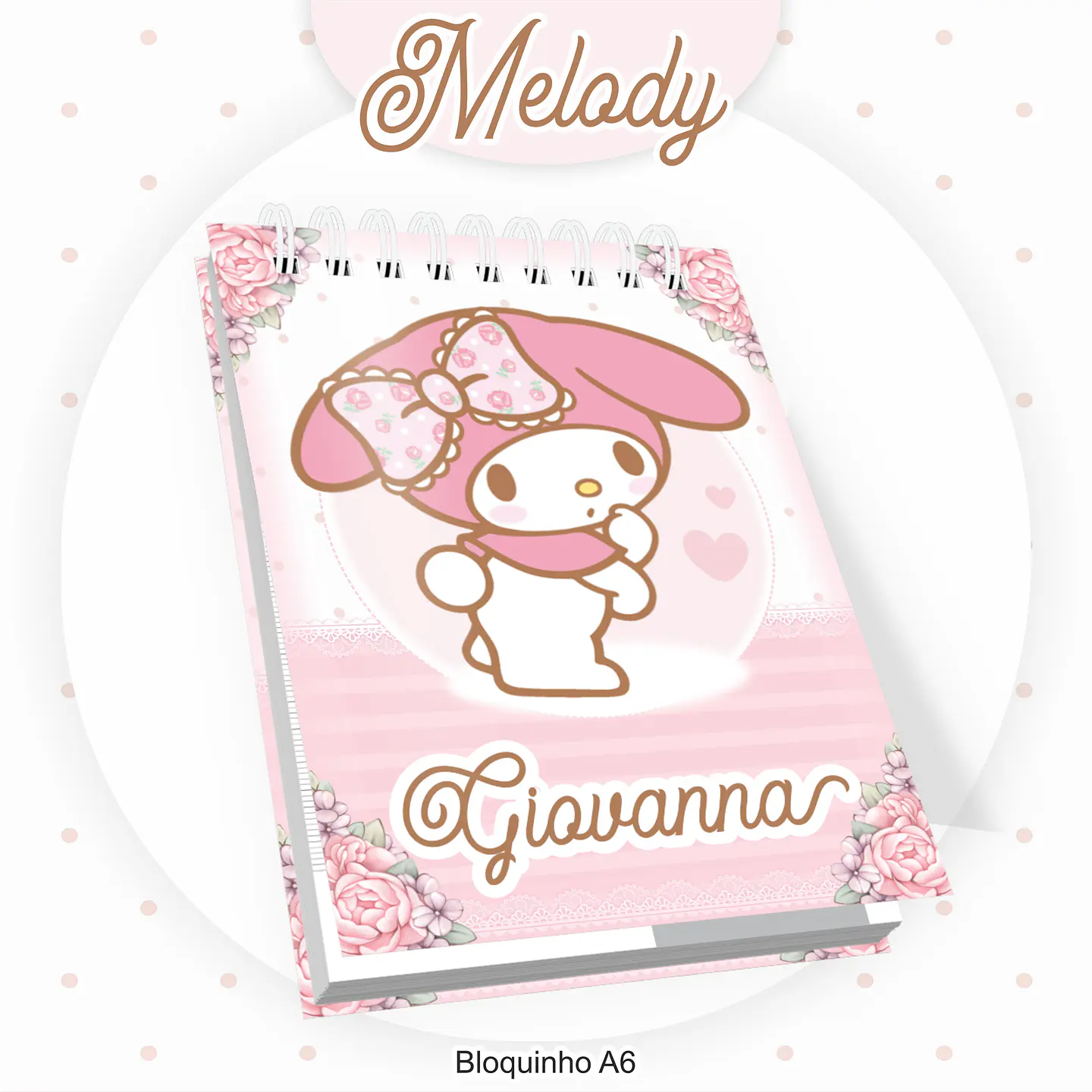 Arquivo Encadernação Kit Escolar Melody - PAMELLA 6