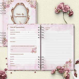 ARQUIVO CADERNO REUNIÃO MULHER VIRTUOSA - BICHO DE PAPEL