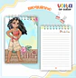 Arquivo encadernação kit escolar  Moana -  LINA CRIATIVA - Thumbnail 6