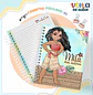 Arquivo encadernação kit escolar  Moana -  LINA CRIATIVA - Thumbnail 12