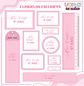 Arquivo encadernação kit escolar  Neutro Rosa -  LINA CRIATIVA - Thumbnail 9