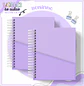Arquivo encadernação kit escolar  Neutro Lilás -  LINA CRIATIVA - Thumbnail 4