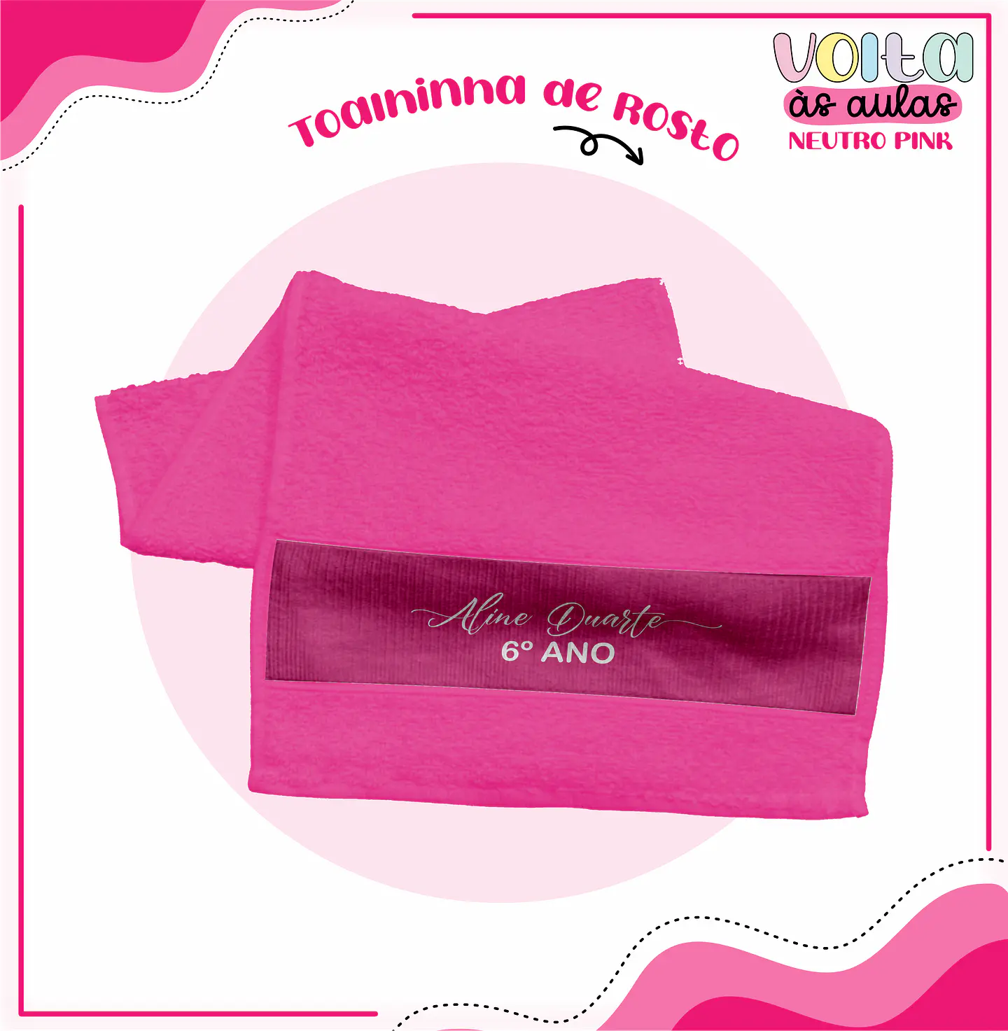 Arquivo encadernação kit escolar  Neutro Pink -  LINA CRIATIVA 10