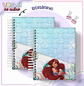 Arquivo encadernação kit escolar  Pequena Sereia -  LINA CRIATIVA - Thumbnail 11