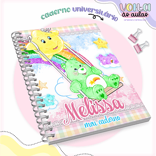 Arquivo encadernação kit escolar  Ursinhos Carinhosos -  LINA CRIATIVA