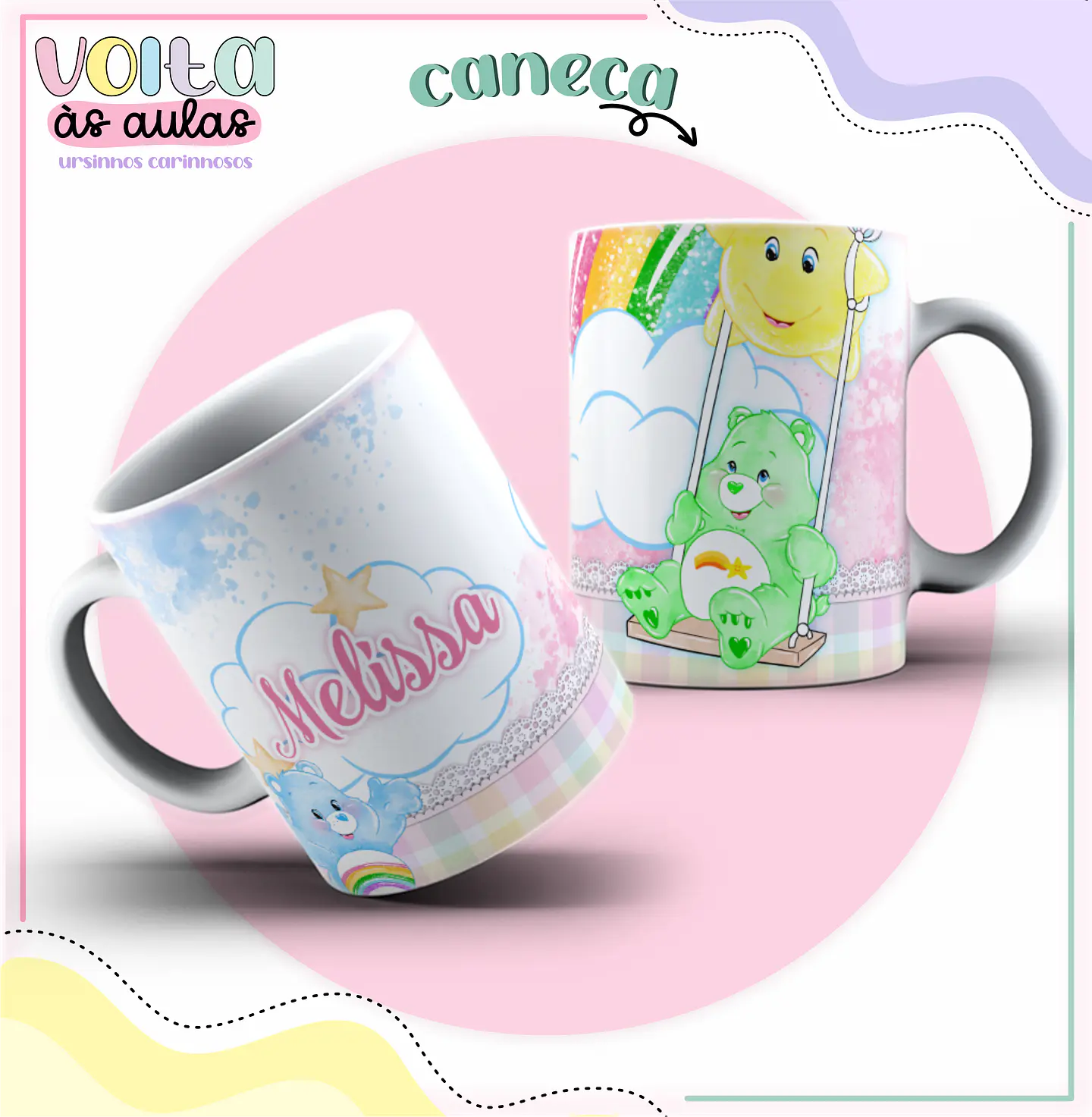 Arquivo encadernação kit escolar  Ursinhos Carinhosos -  LINA CRIATIVA 11