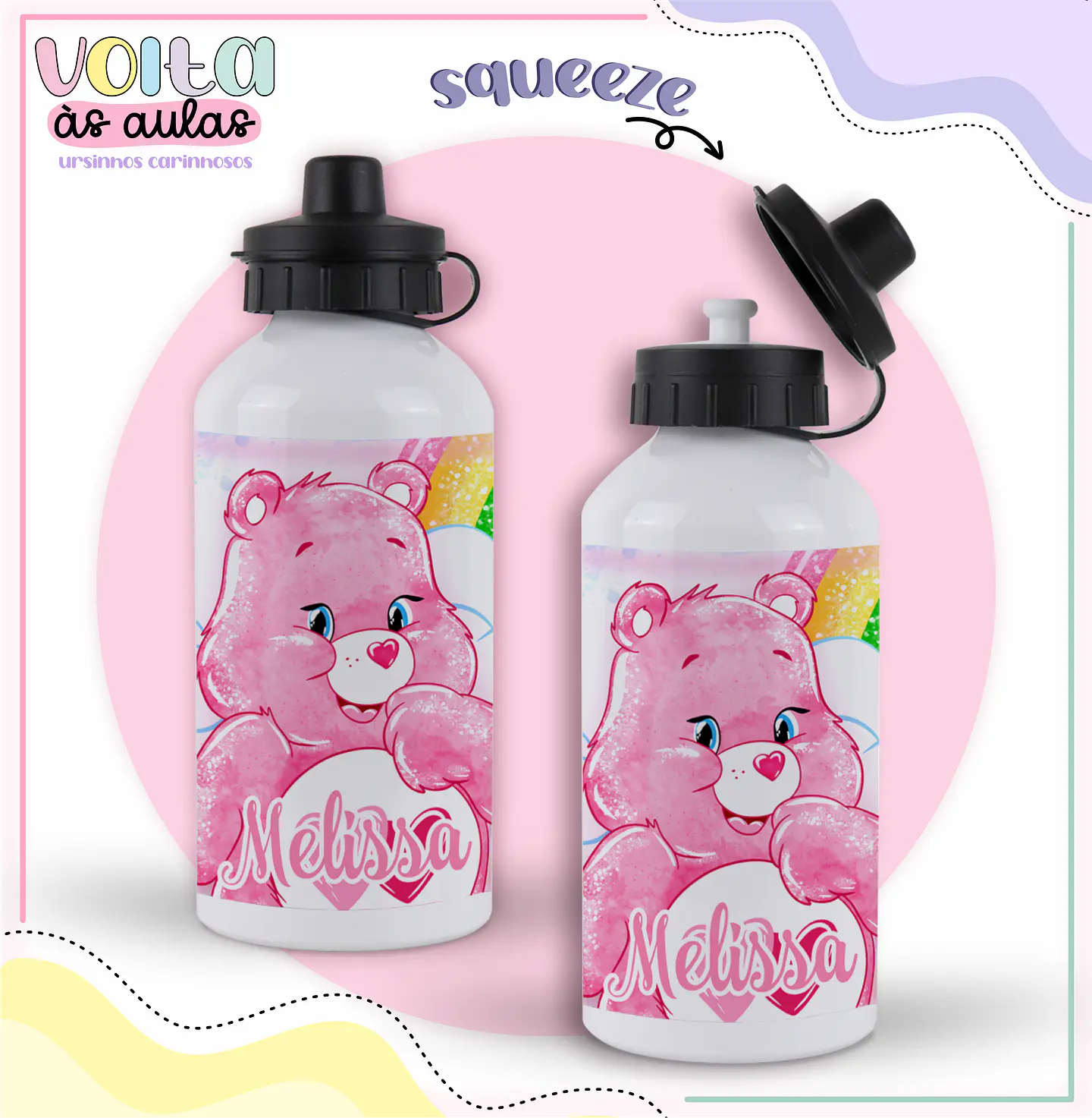 Arquivo encadernação kit escolar  Ursinhos Carinhosos -  LINA CRIATIVA 24