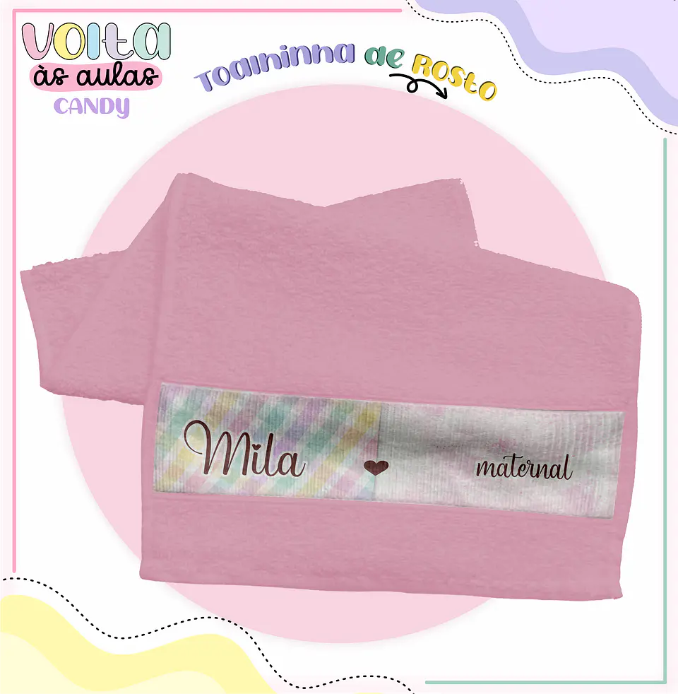 Arquivo encadernação kit escolar  Candy -  LINA CRIATIVA 8