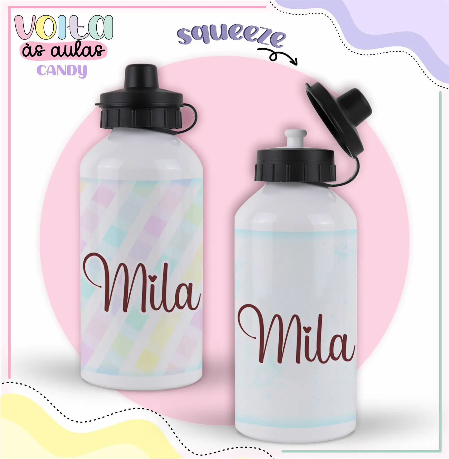 Arquivo encadernação kit escolar  Candy -  LINA CRIATIVA 10