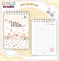 Arquivo encadernação kit escolar Floral -  LINA CRIATIVA - Thumbnail 13