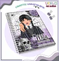 Arquivo encadernação kit escolar Wandinha -  LINA CRIATIVA - Thumbnail 3