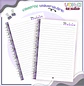 Arquivo encadernação kit escolar Wandinha -  LINA CRIATIVA - Thumbnail 4