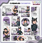 Arquivo encadernação kit escolar Wandinha -  LINA CRIATIVA - Thumbnail 9