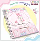 Arquivo encadernação kit escolar  Floral Alfabeto-  LINA CRIATIVA - Thumbnail 4