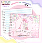 Arquivo encadernação kit escolar  Floral Alfabeto-  LINA CRIATIVA - Thumbnail 6