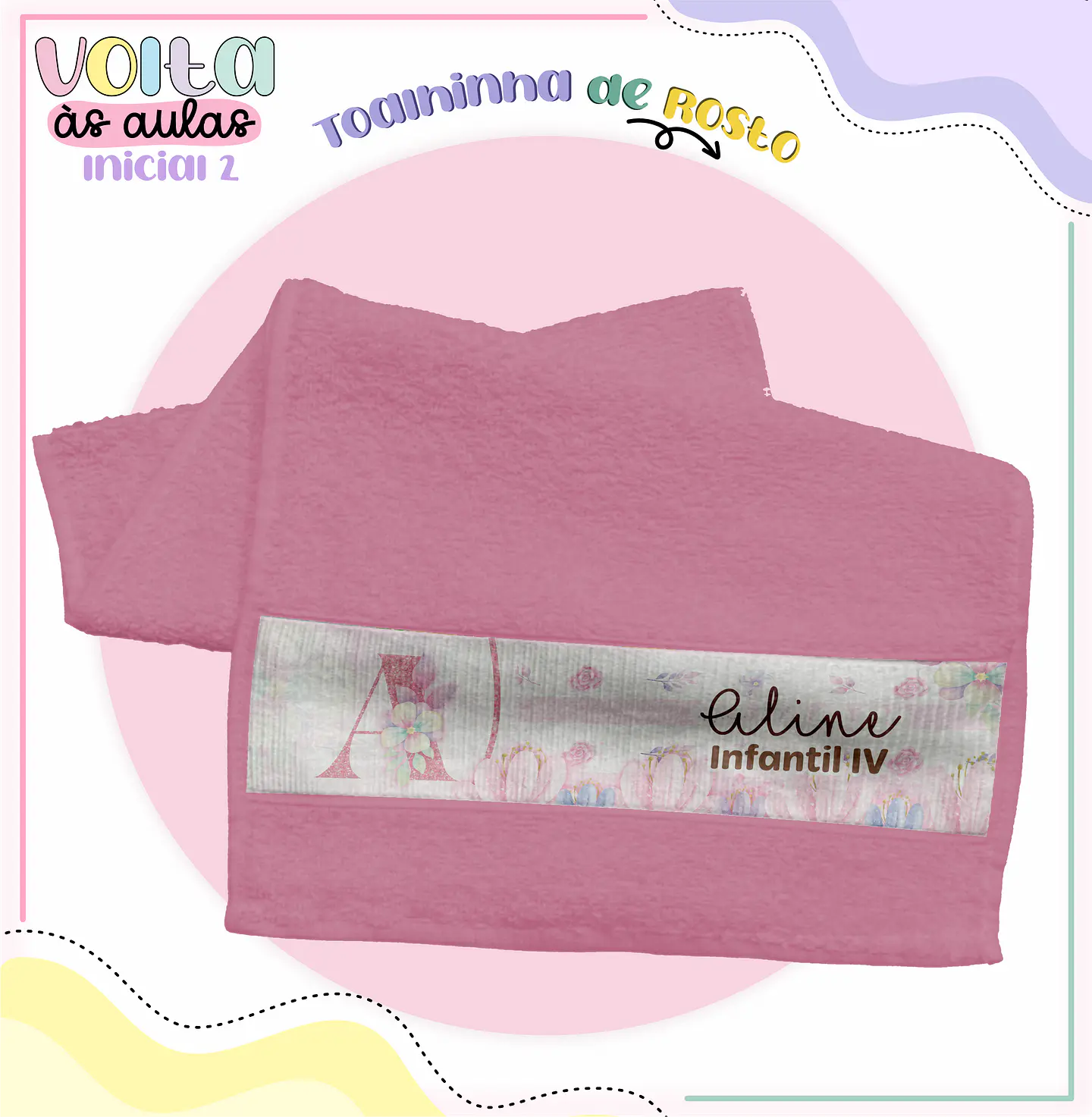 Arquivo encadernação kit escolar  Floral Alfabeto-  LINA CRIATIVA 12