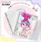 Arquivo encadernação kit escolar Trolls -  LINA CRIATIVA - Thumbnail 5