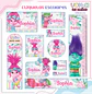 Arquivo encadernação kit escolar Trolls -  LINA CRIATIVA - Thumbnail 7