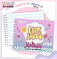 Arquivo encadernação kit escolar Teen Menina Groovy -  LINA CRIATIVA - Thumbnail 3
