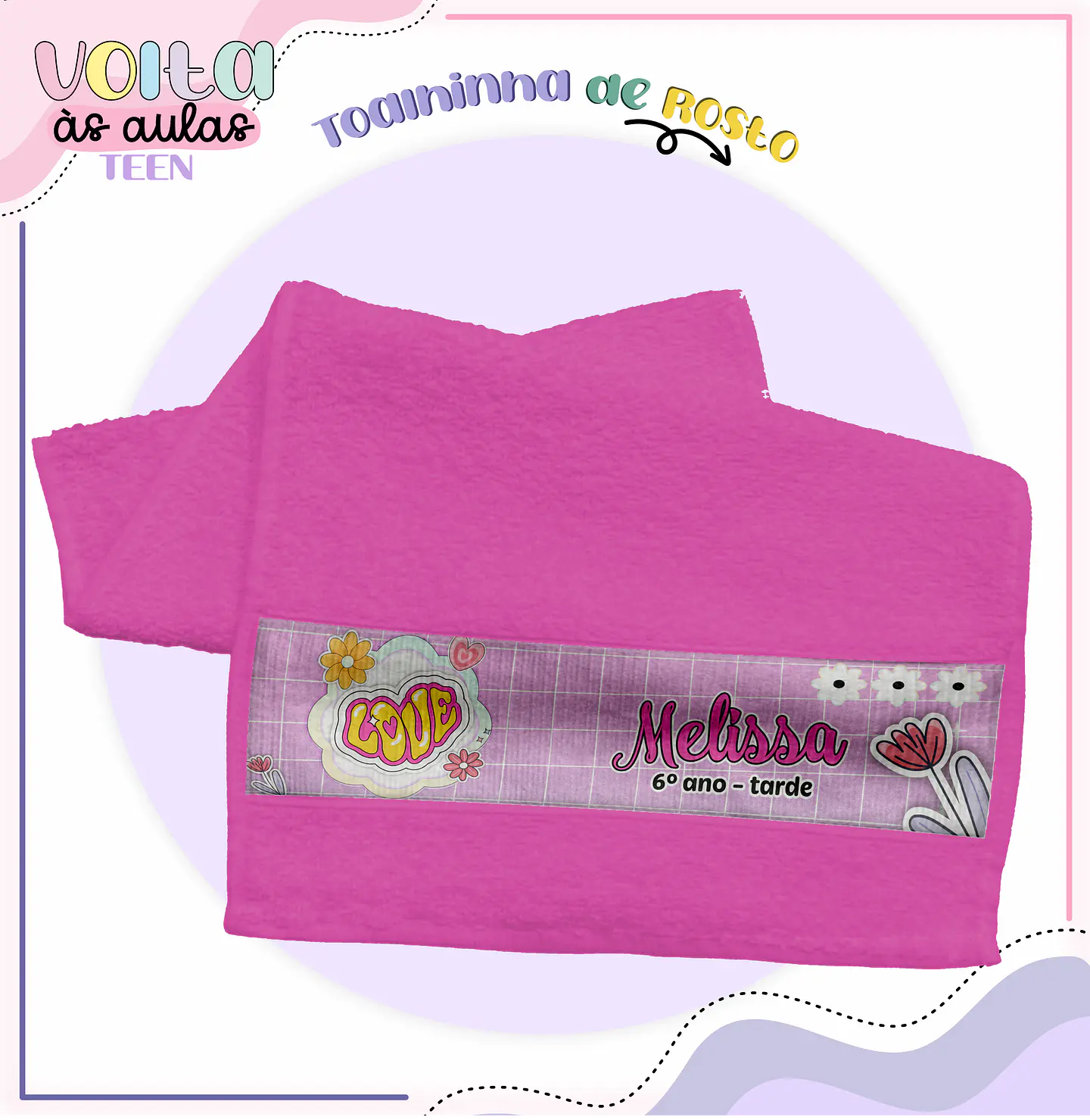 Arquivo encadernação kit escolar Teen Menina Groovy -  LINA CRIATIVA 10