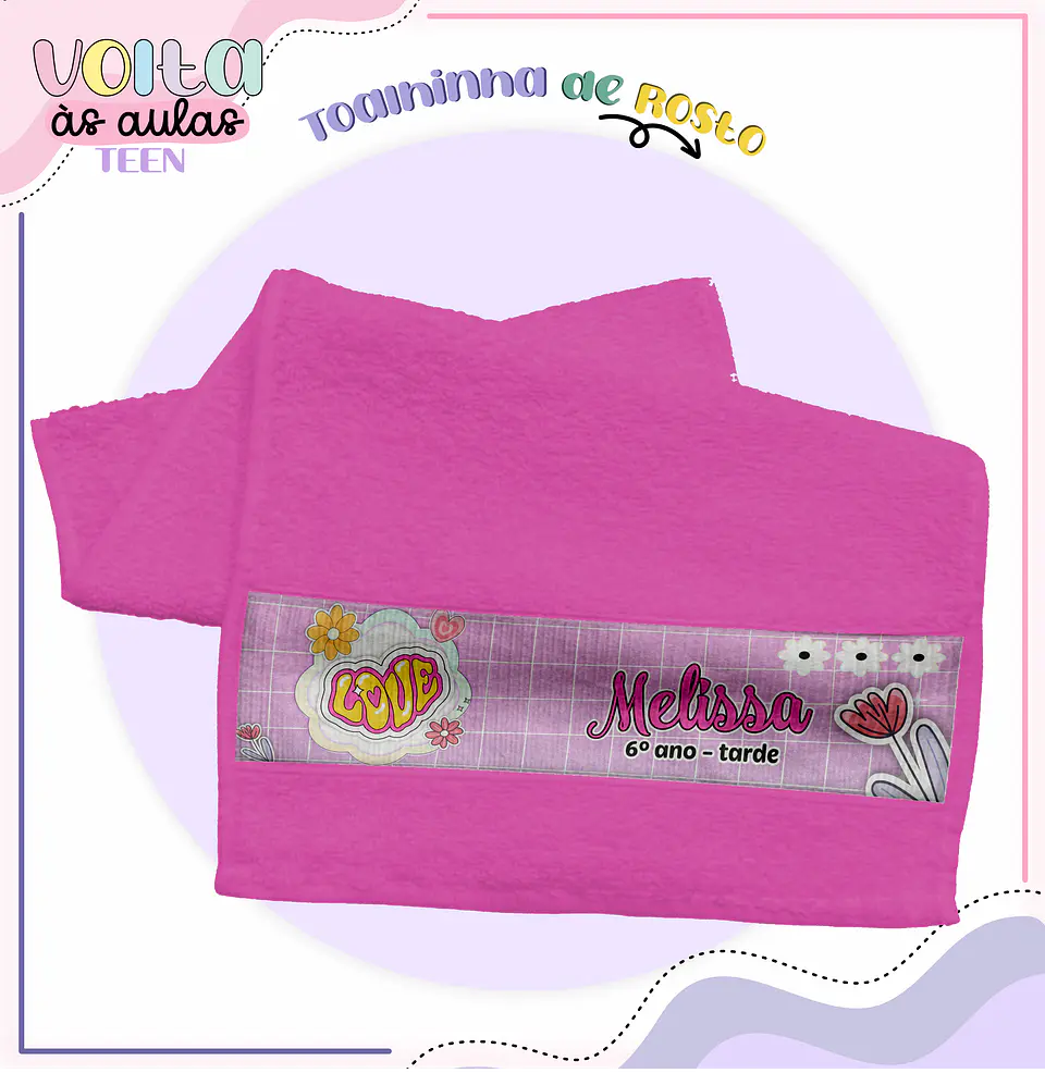 Arquivo encadernação kit escolar Teen Menina Groovy -  LINA CRIATIVA 10