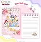 Arquivo encadernação kit escolar Princesas Disney -  LINA CRIATIVA - Thumbnail 2