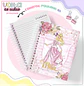 Arquivo encadernação kit escolar Princesas Disney -  LINA CRIATIVA - Thumbnail 8