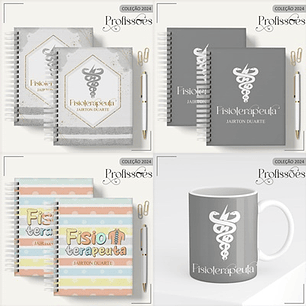 Aquivo Encadernação Kit Fisioterapeuta - LINA CRIATIVA