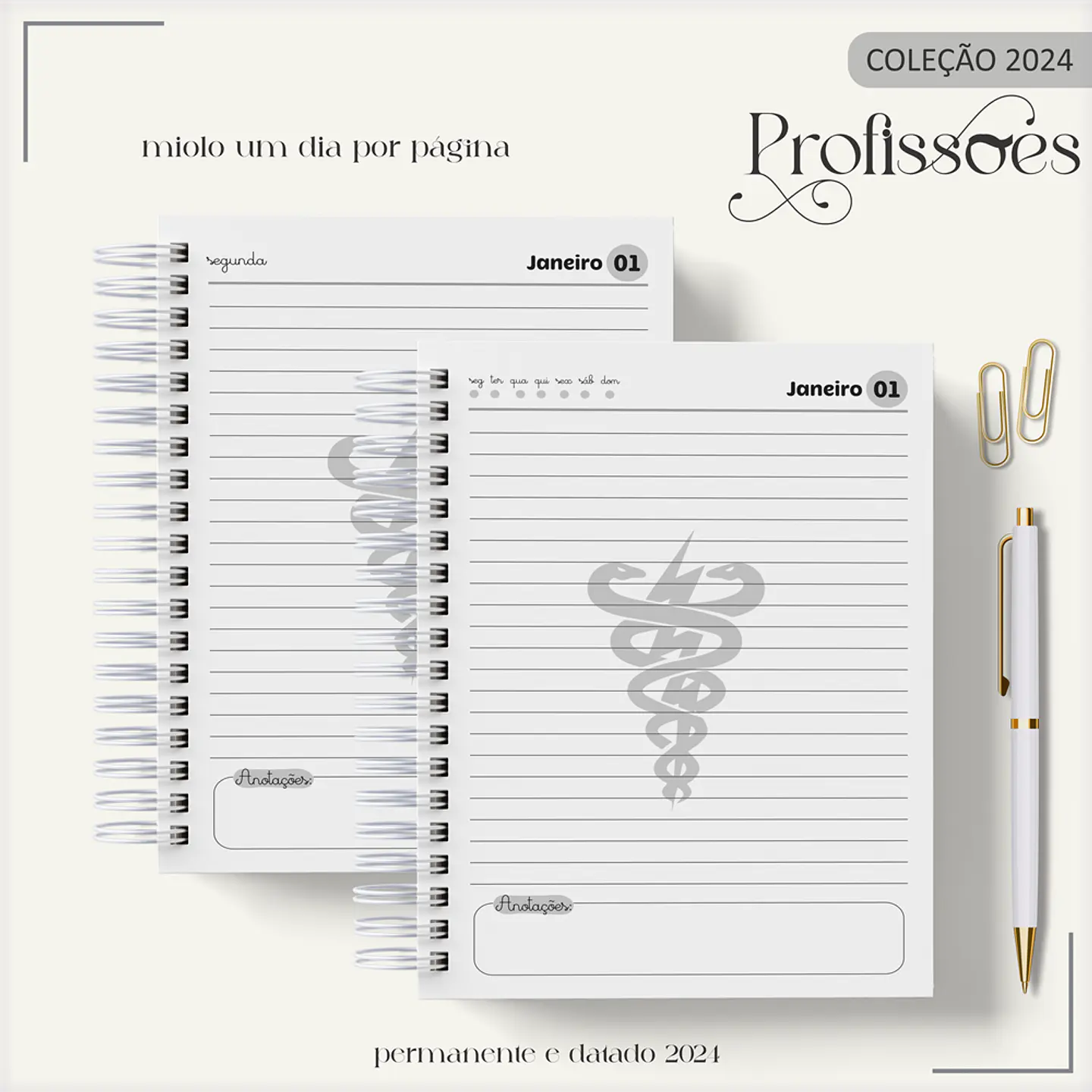 Aquivo Encadernação Kit Fisioterapeuta - LINA CRIATIVA 5