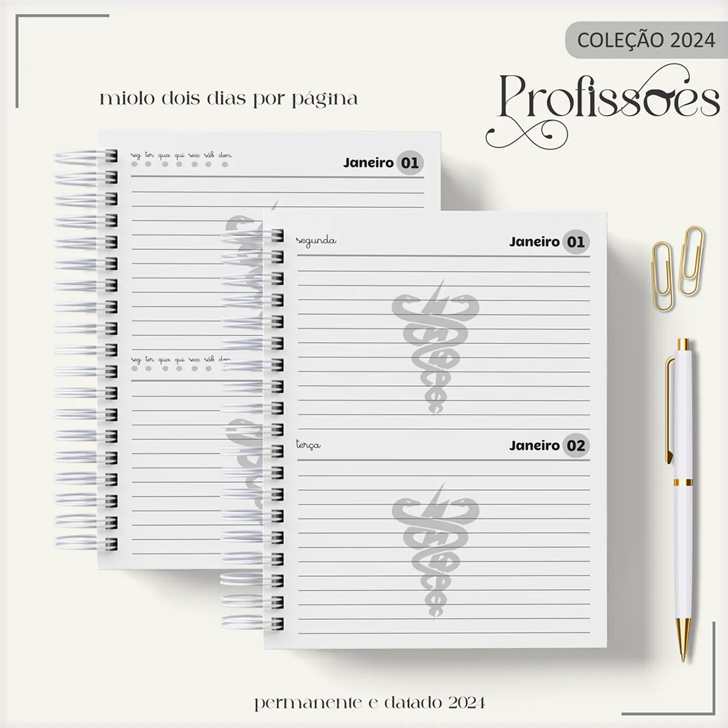 Aquivo Encadernação Kit Fisioterapeuta - LINA CRIATIVA 7