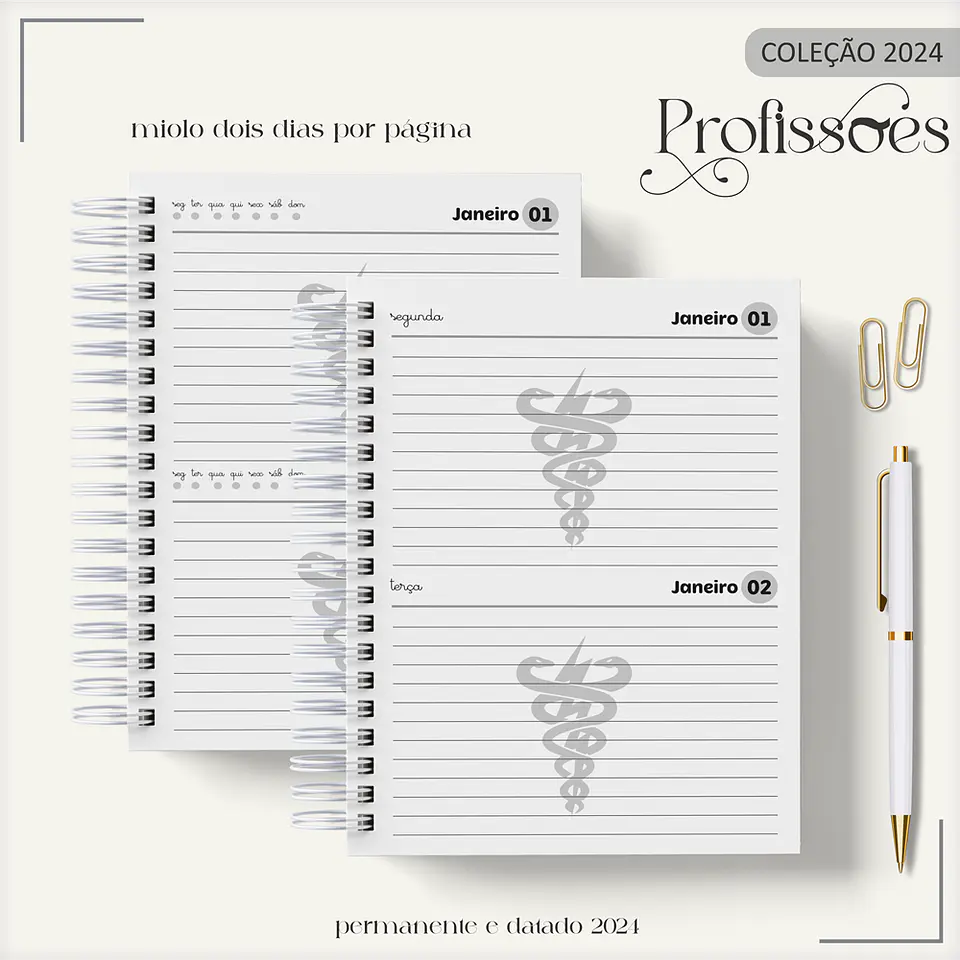 Aquivo Encadernação Kit Fisioterapeuta - LINA CRIATIVA 7