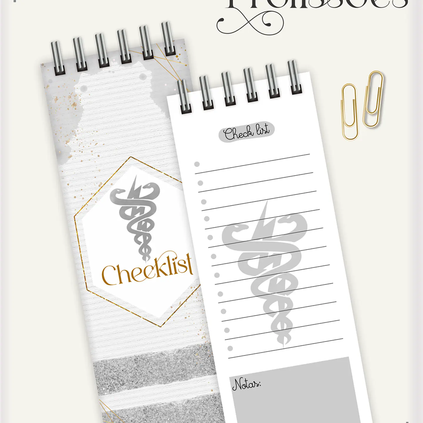 Aquivo Encadernação Kit Fisioterapeuta - LINA CRIATIVA 15