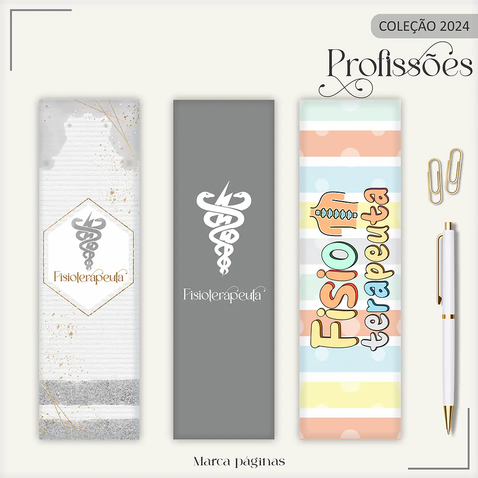 Aquivo Encadernação Kit Fisioterapeuta - LINA CRIATIVA 21