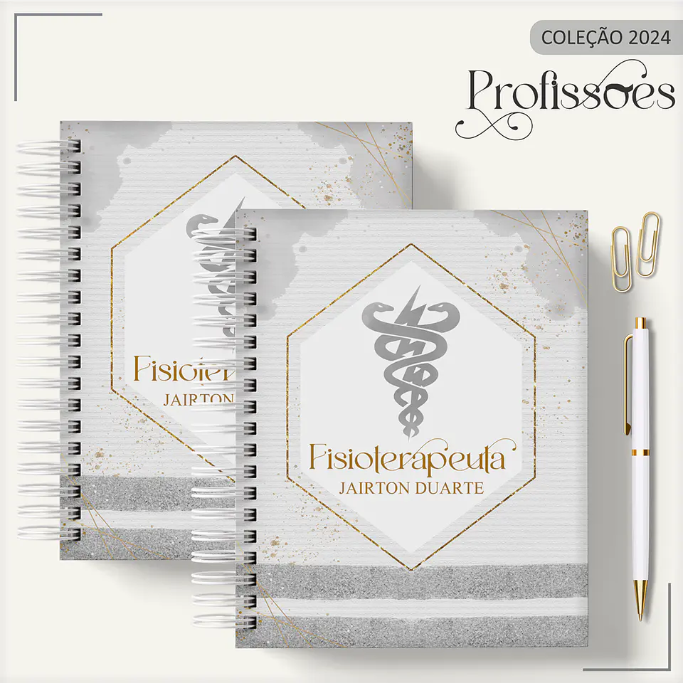Aquivo Encadernação Kit Fisioterapeuta - LINA CRIATIVA 22