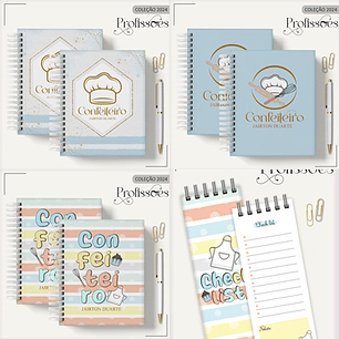 Aquivo Encadernação Kit Fisioterapeuta - LINA CRIATIVA