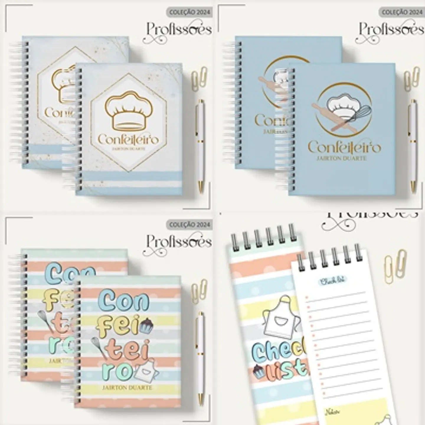 Aquivo Encadernação Kit Fisioterapeuta - LINA CRIATIVA 1